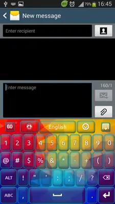 Colors Keyboard for GoKeyboard android App screenshot 1