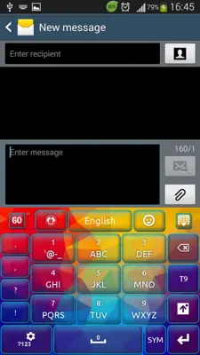 Colors Keyboard for GoKeyboard android App screenshot 2