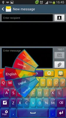 Colors Keyboard for GoKeyboard android App screenshot 3